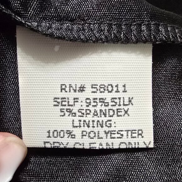 David Meister NWT Silk Floral Paisley Spaghetti Strap Slip Dress Sz 8 - Picture 13 of 13